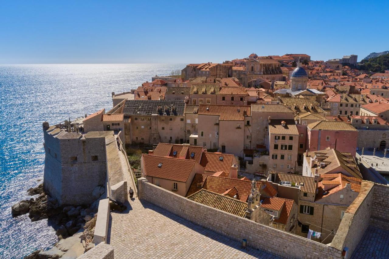 Villa Inside The Old Town With Private Terrace And Floor Heating Dubrovnik Bagian luar foto