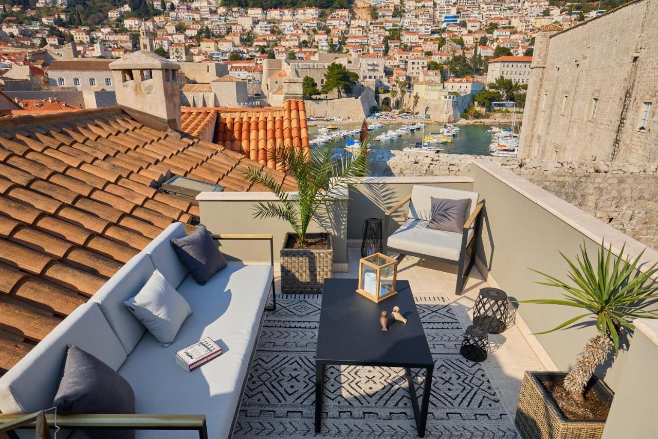 Villa Inside The Old Town With Private Terrace And Floor Heating Dubrovnik Bagian luar foto