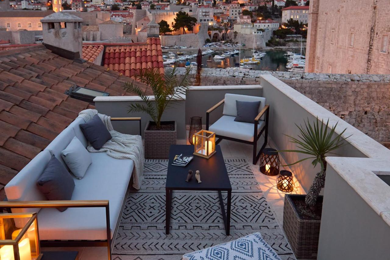 Villa Inside The Old Town With Private Terrace And Floor Heating Dubrovnik Bagian luar foto